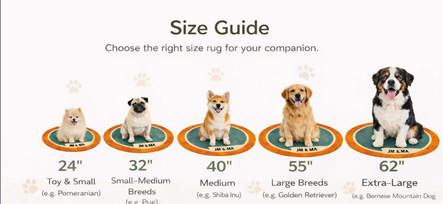 Custom Pet Portrait Rug