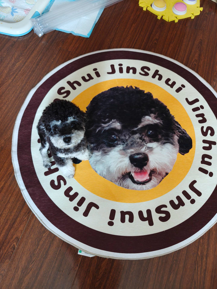 Custom Pet Portrait Rug