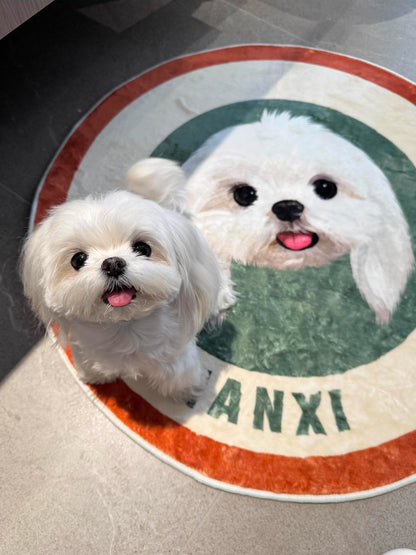 Custom Pet Portrait Rug