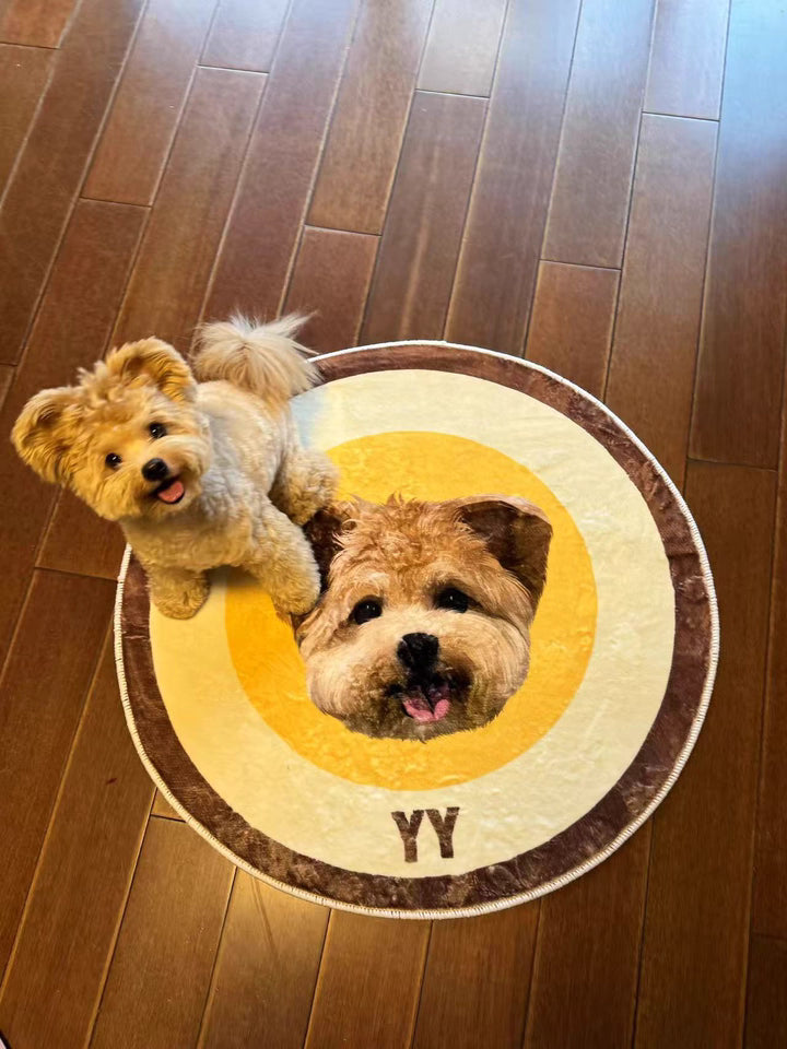 Custom Pet Portrait Rug