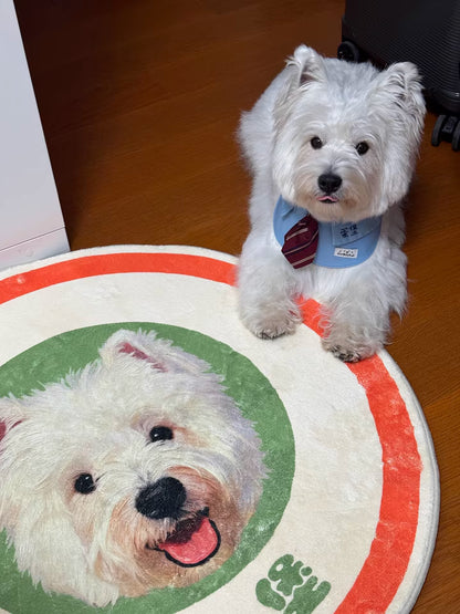 Custom Pet Portrait Rug