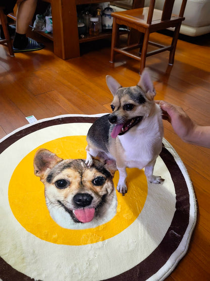 Custom Pet Portrait Rug
